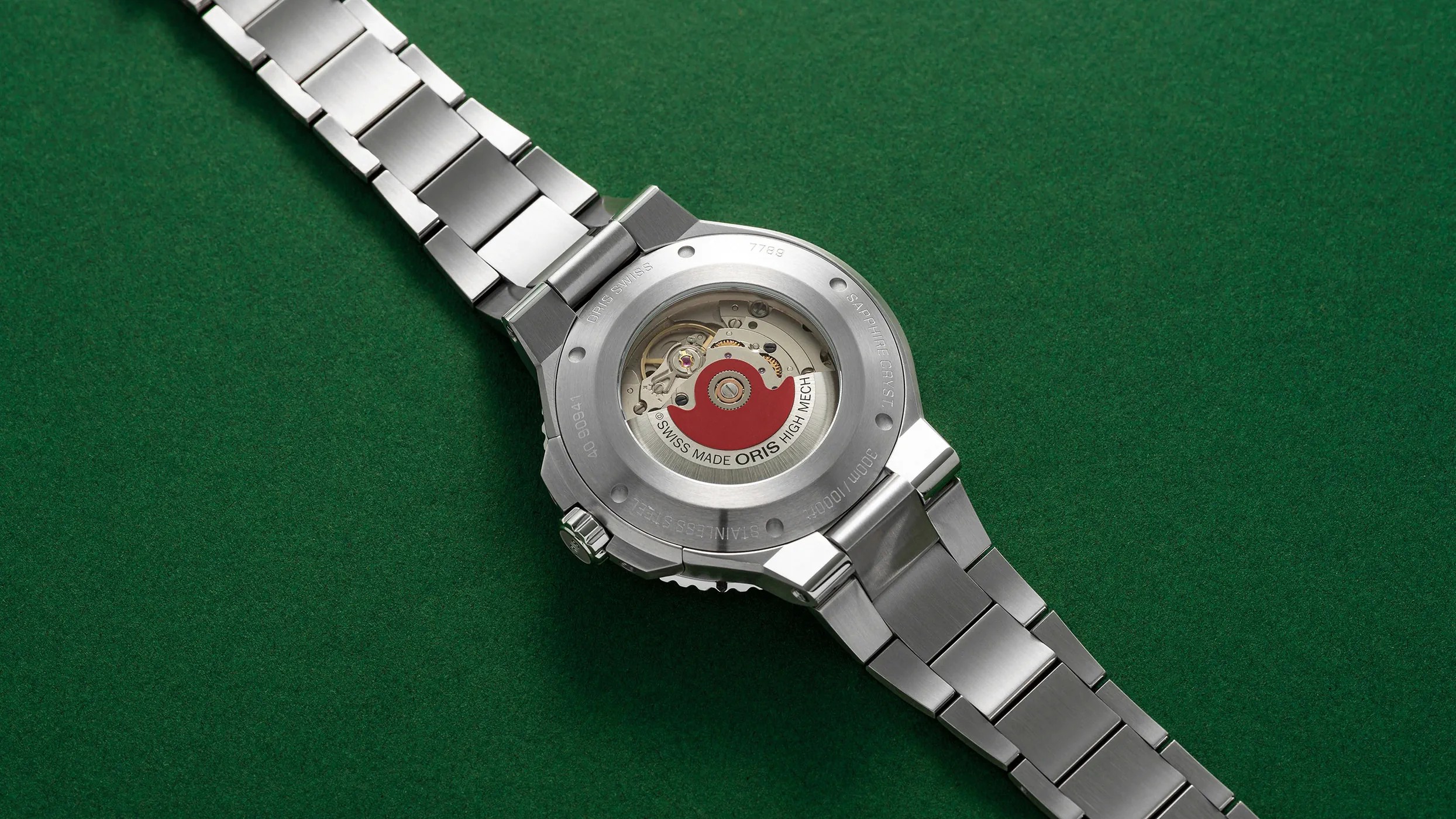 ORIS  Мужские швейцарские часы, автоматический механизм, сталь, 43,5 мм